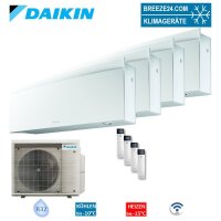 Daikin Set 4 Wandgeräte Emura WiFi 2,0/3,4/5,0kW |...