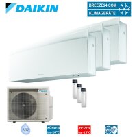 Daikin Set 3 Wandgeräte Emura WiFi 3,5/4,8 kW 2 x F...
