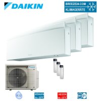 Daikin Set 3 Wandgeräte Emura WiFi 3,5/4,8 kW -...