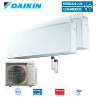 Daikin Set 2 Wandgeräte Emura WiFi 2,3/4,8 kW -...