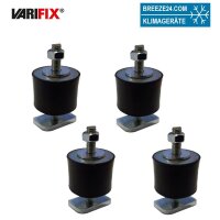 VARIFIX Set 4 x Schwingungsdämpfer M8