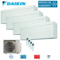 Daikin Set 4 Wandgeräte Stylish WiFi 1,5/2/3,4 kW -...