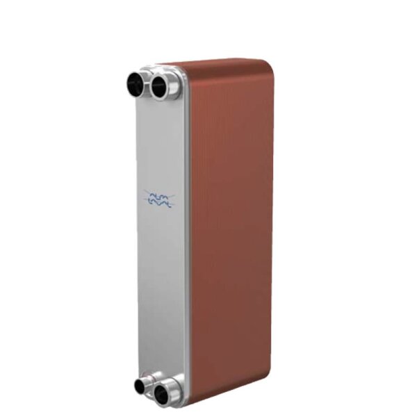 Alfa Laval ACH-70X-50H-F Wärmetauscher (beidseitig Lötanschlüsse) mit Red. Lötnippel
