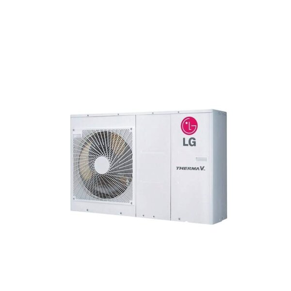 LG THERMA Luft/Wasser-Wärmepumpe HM091MRS.UA40 Monobloc 9,0 kW zum Heizen + Kühlen R32