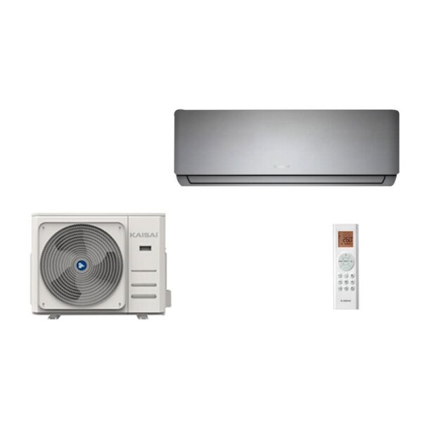 Kaisai Set Wandgerät Geo KGE-12GRHI + KGE-12GRHO | WiFi | 3,5 kW | Raumgröße 35 - 40 m² | R32