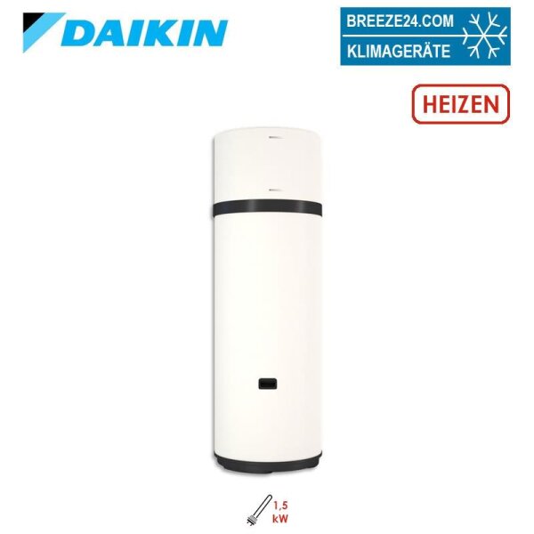 Daikin Altherma M HW 260 EKHHE260CV37 Brauchwasserwärmepumpe mit 260 Liter Speicher 1.5 kW Heizstab