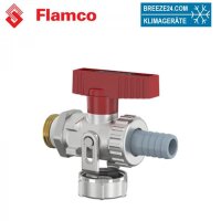 Flamco KFE-Kugelhahn 1/2" - Matt-Vernickelt mit...