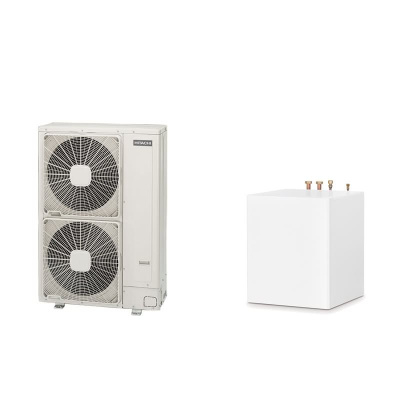 Hitachi Yutaki S80 16 kW RAS-6WHVNPE + RWH-6.0VNFE Wärmepumpe + Hydromodul für Heizung + Warmwasser
