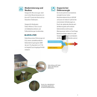 Daikin Altherma 3 Geo EGSAH06D9W Sole Wärmepumpe mit LAN Adapter + Warmwasserspeicher 180Liter 6,0kW