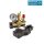 Caleffi KG25100 Kesselgruppe 1" MS  bis 100 kW mit Armaturen und Isolierung.
