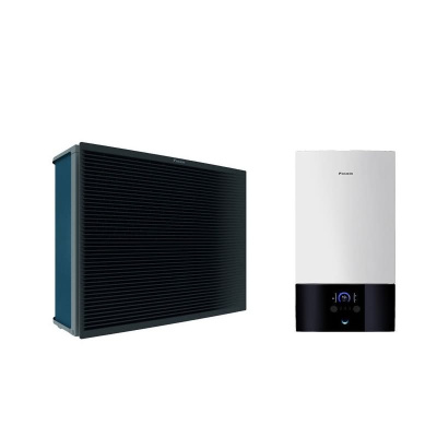 Daikin Altherma 3 H HT W Set EPRA18DW17 + ETBX16E9W7 Wärmepumpe + Hydrobox mit 9 kW Heizstab 400V