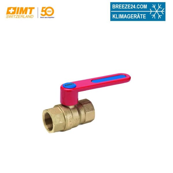 IMT BZFIMAU0101 Kugelhahn 1" FF MULTILOGO mit Hebelgriff MultiLogo