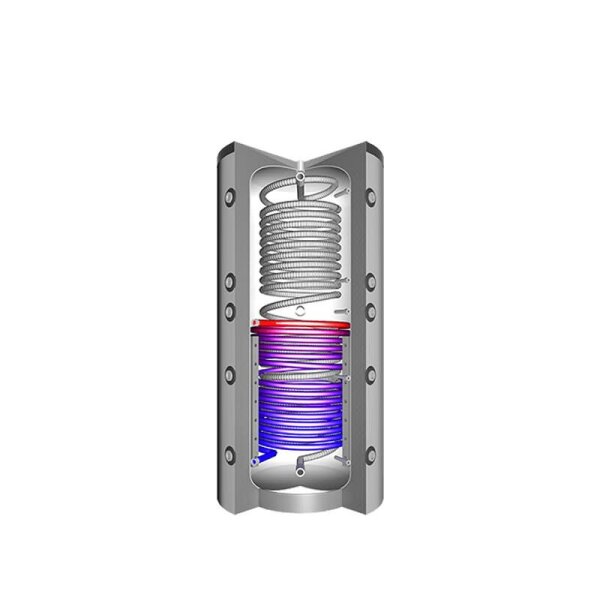 Juratherm EHS 900 - 800 L Hygiene-Schichtenkombispeicher mit Wärmetauscher für Trink+Heiszungswasser