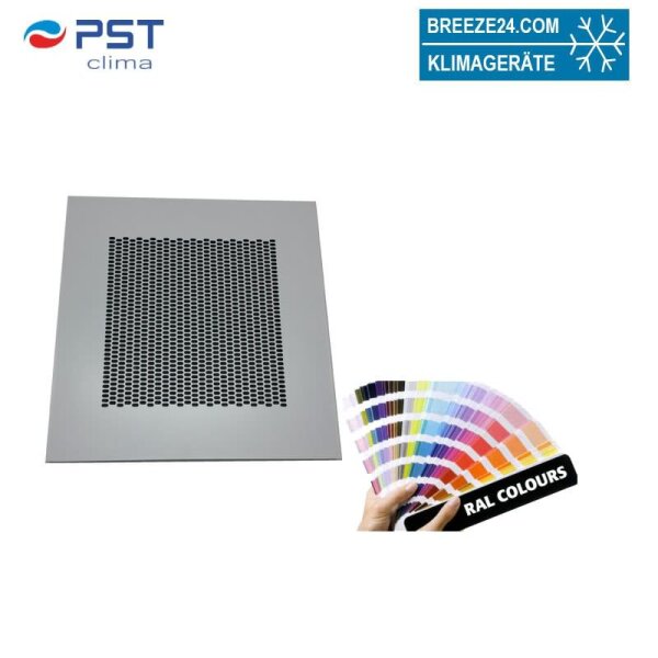 PST Clima PAN.MET.RAS.050 Sonderlackierung in RAL der Metall-Blende Singelkassette