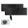 Mitsubishi Electric Set 2 Wandgeräte Premium 2,5 kW 2 x MSZ-EF25VGKB + MXZ-2F42VF5 | WiFi | R32