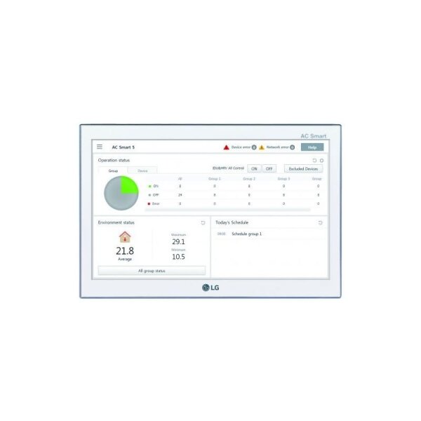 LG THERMA V Zentrale Steuerung PACS5A000 AC SMART 5