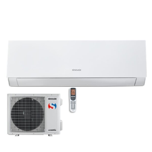 Sinclair Set Wandgerät MARVIN SIH-24BIMW + SOH-24BIM WiFi 7,1 kW weiss Raumgröße 70 - 75 m² | R32