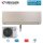 Sinclair Set Wandgerät MARVIN SIH-09BIMC + SOH-09BIM WiFi 2,7 kW champagner Raumgröße 25 - 30 m²