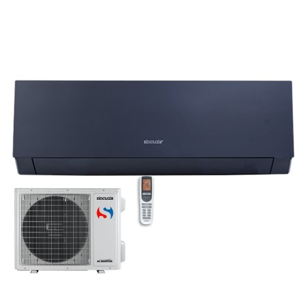 Sinclair Set Wandgerät MARVIN SIH-12BIMN + SOH-12BIM WiFi 3,5 kW navy Raumgröße 35 - 40 m² | R32