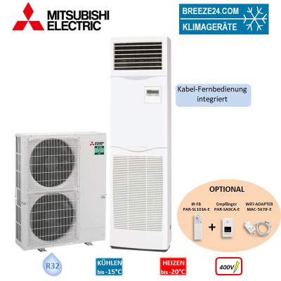 Mitsubishi Electric Set PSA-M100KA + PUZ-ZM100YDA Tower/Standgerät 9 kW Raumgröße 100 - 110 m² 400V
