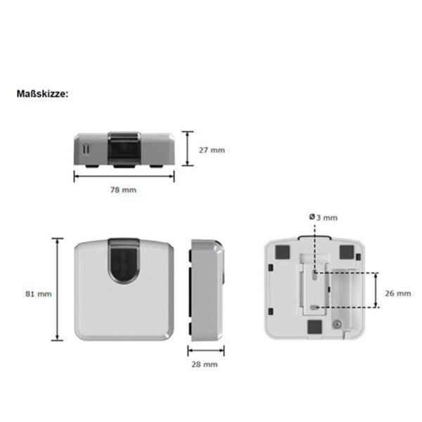 Intesis INKNXUN|001|000 KNX-Modul für Toshiba RAS-Innengeräte