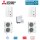Mitsubishi Electric Wärmepumpen Kaskaden Set MZ 2.140 R 28 kW PUZ-HWM140YHA + ERPX-YM9D+PAC-IF071B-E