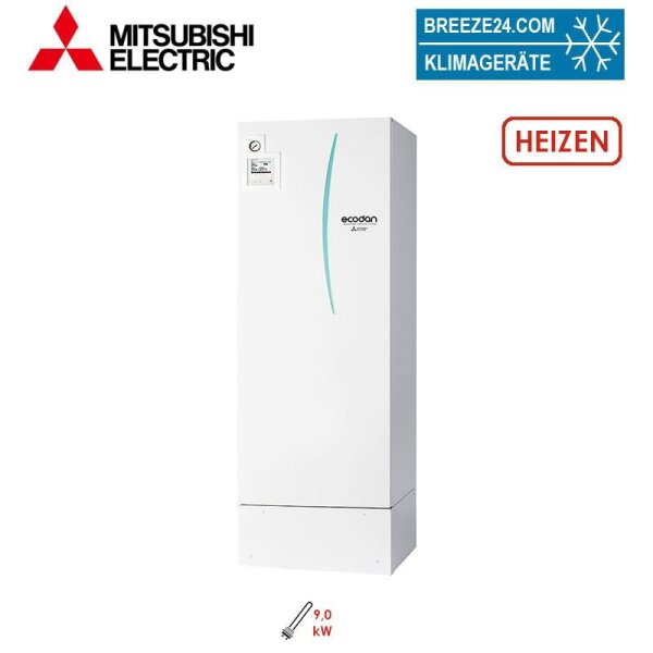 Mitsubishi Electric EHST30D-YM9ED Hydrobox mit Speichermodul - nur Heizen 300 Liter mit Heizstab 9kW