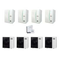 Mitsubishi Electric Wärmepumpen Kaskaden Set MP 4.85...