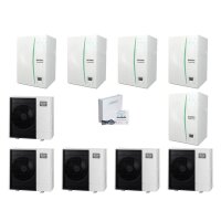 Mitsubishi Electric Wärmepumpen Kaskaden Set MP 5.85...