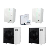 Mitsubishi Electric Wärmepumpen Kaskaden Set MP...