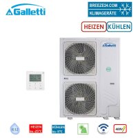 Galletti Kompakt Wärmepumpe MLI026H0AA WiFi 26,0 kW...