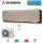 Mitsubishi Heavy Set SRK25ZS-WFT + SRC25ZS-W2 Wandgerät Titan 2,5 kW WiFi Raumgröße 25 - 30 m² R32