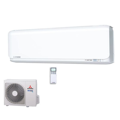 Mitsubishi Heavy Set SRK35ZSX-WF + SRC35ZSX-W Wandgerät 3,5 kW WiFi Raumgröße 35 - 40 m² | R32