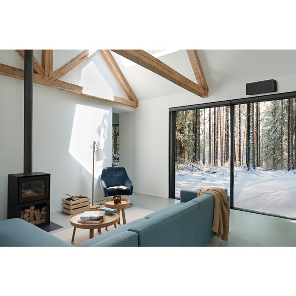 Daikin Set FTXTA30CB + RXTA30C2V1B Stylish Wandgerät schwarz Cold Region 3,0 kW WiFi Hyper Heating