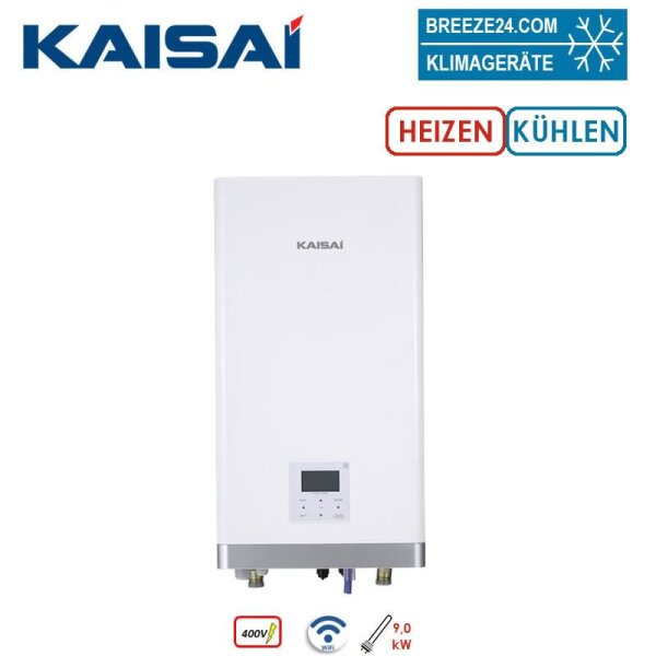 Kaisai -160RY3 Hydromodul r Heizen + Kühlen 400 Volt Heizstab 9 kW