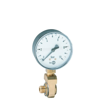 SYR Manometer mit Anschlusswinkel für Sicherheitscenter 0 - 10 bar SHBSAKO0104
