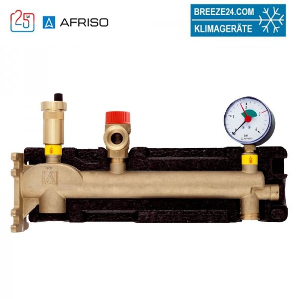 Afriso Gefäßanschlusskombination GAK - Messing - 77932