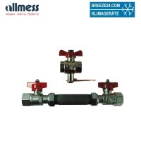 Allmess AEBS200 Einbausatz DN 15 f.Direktmessung...