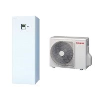 Toshiba Wärmepumpen Set ESTIA HWT-401HW-E +...