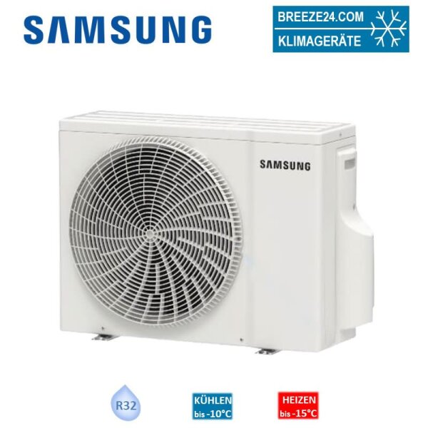Samsung AIRISE Living AR50F09C1BHX Außengerät 2,5 kW R32 für 1 Innengerät | Raumgröße 25 - 30 m²