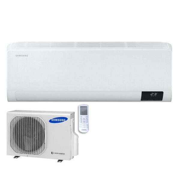Samsung Set AR60F09C1AWNEU + AR60F09C1AWXEU WiFi Wandgerät Wind-Free Comfort 2,5 kW | Raum 25 - 30 m²