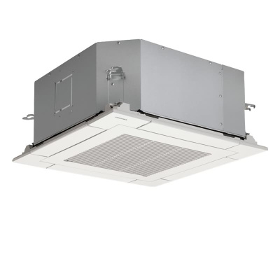 Toshiba RAV-HM301MUT-E + RBC-UM21PG(W)E 4-Wege-Deckenkassette Euro-Raster 2,5 kW Raumgröße 25-30 m²