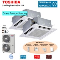 Toshiba Set 2 x RAV-HM801UT-E + Blende RBC-U41PGW-E +...
