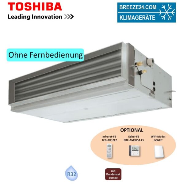 Toshiba RAV-HM1401BTP-E Kanalgerät 12,5 kW R32