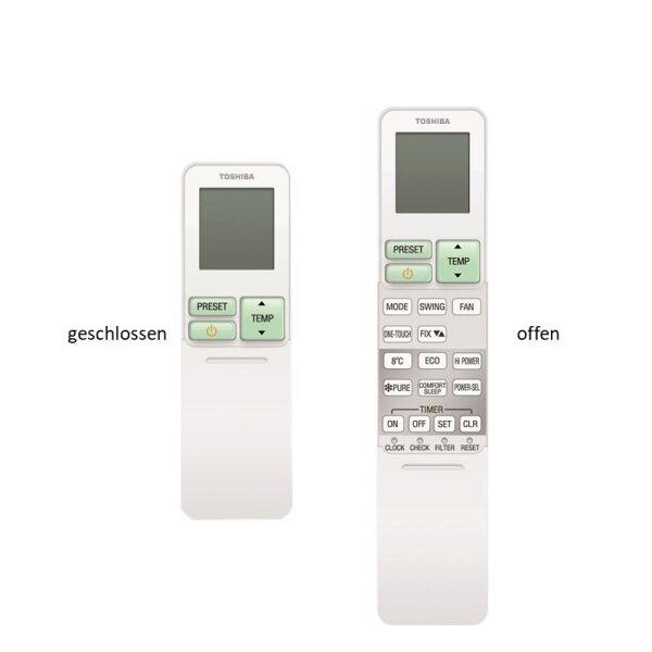 Toshiba MMK-UP0121HP-E VRF Wandgerät 3,6 kW