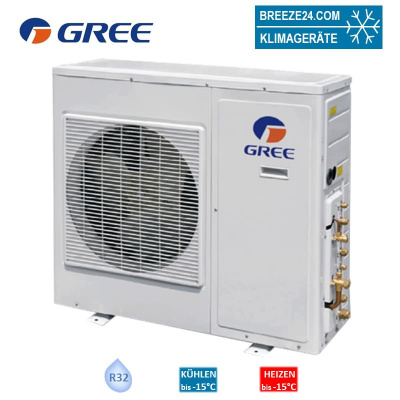 GREE GWHD-36-NK600 - 10,6 kW Multi-Split Außengerät für bis zu 4 Innengeräte | R32