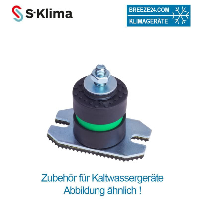S-Klima STA-SD4 Gummischwingungsdämpfer-Set für Serie SAX mit Speicher