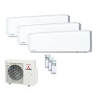 Mitsubishi Heavy Set 3 Wandgeräte SRK20ZS-WF + 2 x...