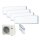 Mitsubishi Heavy Set SRK20ZS-WF + 2 x SRK25ZS-WF+ SRK50ZS-WF + SCM80ZS-W 2,0/2,5/5,0kW WiFi