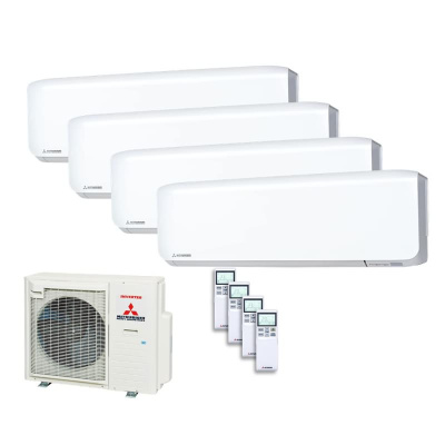 Mitsubishi Heavy Set 3 x SRK25ZS-WF + SRK50ZS-WF + SCM80ZS-W 2,5/5,0 kW WiFi